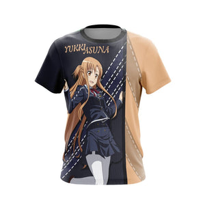 Sword Art Online - Asuna Yuuki New Style Unisex 3D T-shirt