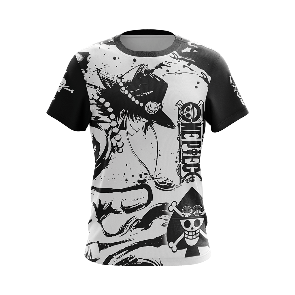 One Piece Ace - Start Living Before U Start Dying New Unisex 3D T-shirt