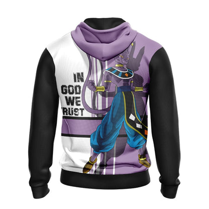 Dragon Ball Z Beerus Unisex 3D Hoodie