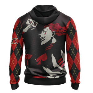 Hunter x Hunter Hisoka New Version Unisex Zip Up Hoodie