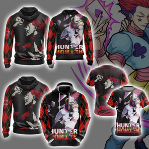 Hunter x Hunter Hisoka New Version Unisex Zip Up Hoodie