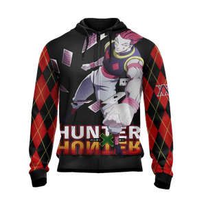 Hunter x Hunter Hisoka New Version Unisex Zip Up Hoodie