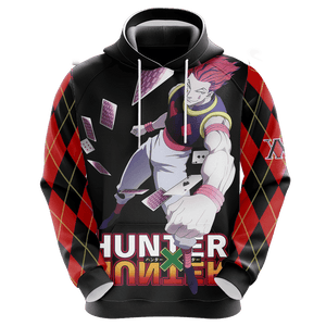 Hunter x Hunter Hisoka New Version Unisex 3D Hoodie