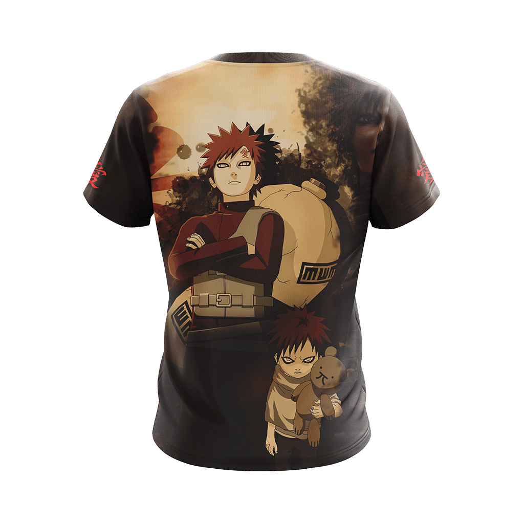 Naruto Gaara New Look Unisex 3D T-shirt