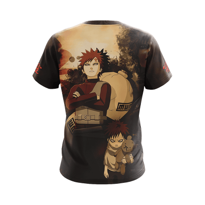 Naruto Gaara New Look Unisex 3D T-shirt