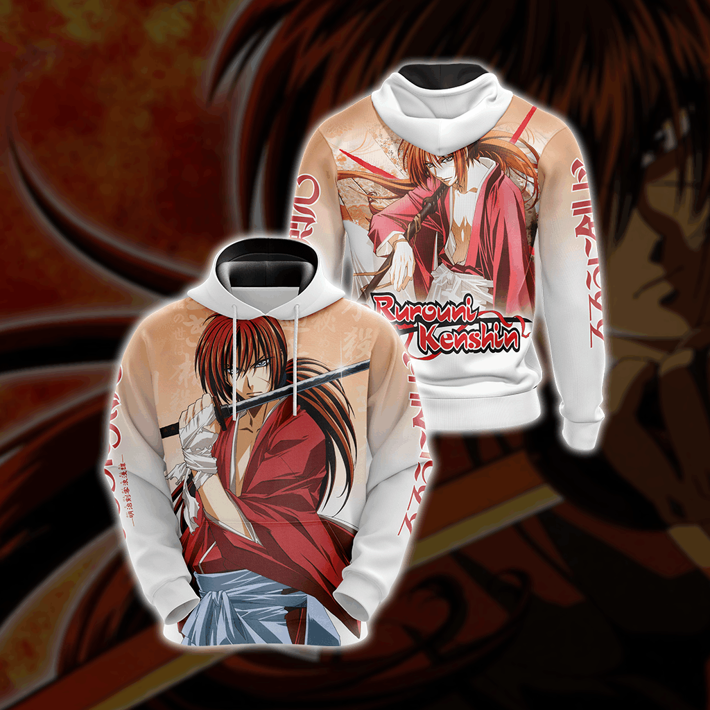 Rurouni Kenshin New Version Unisex 3D Hoodie