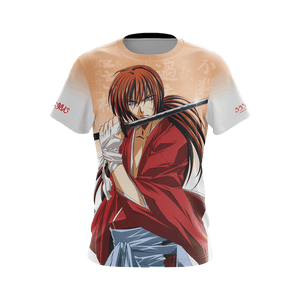 Rurouni Kenshin New Version Unisex 3D T-shirt