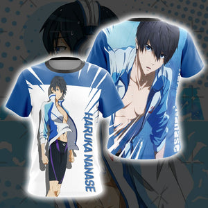 Free! Haruka Nanase Unisex 3D T-shirt