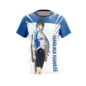 Free! Haruka Nanase Unisex 3D T-shirt