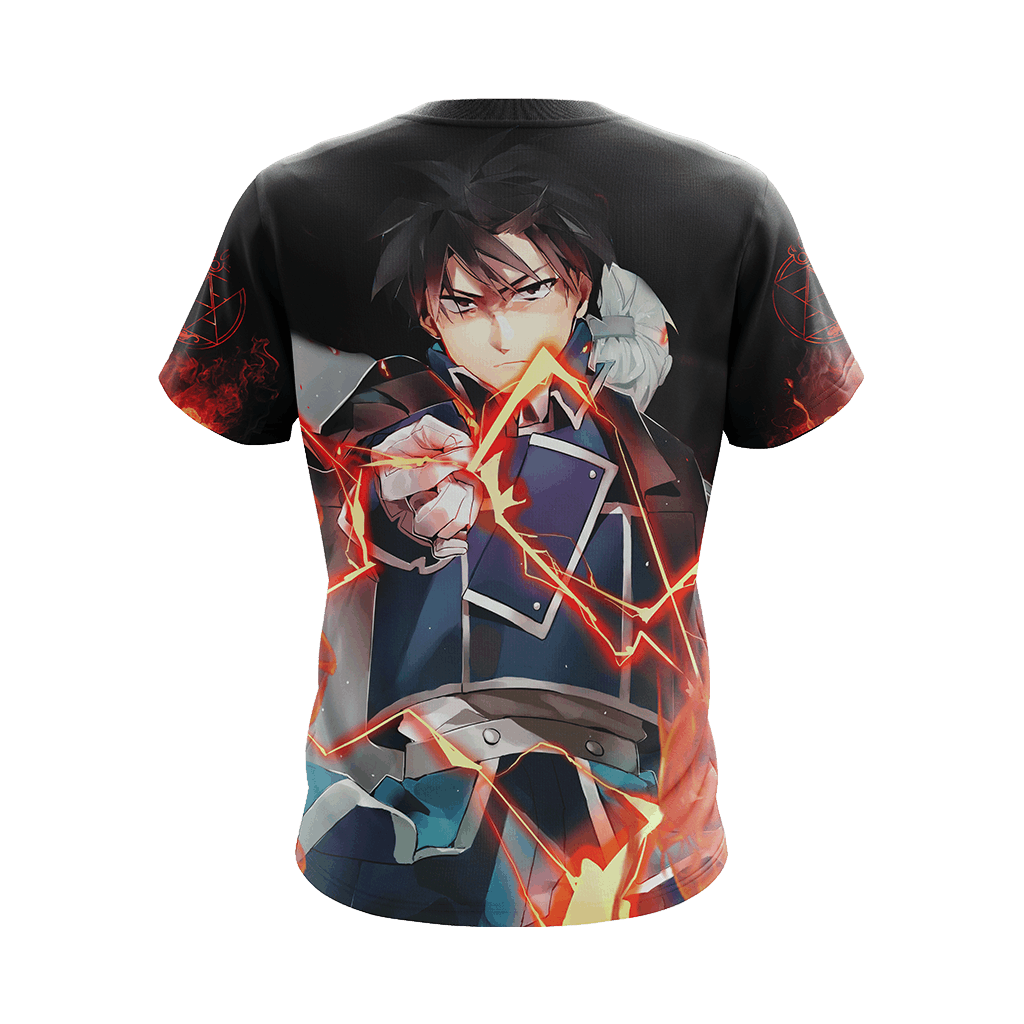 Fullmetal Alchemist Roy Mustang New Look Unisex 3D T-shirt