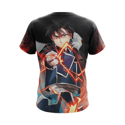 Fullmetal Alchemist Roy Mustang New Look Unisex 3D T-shirt