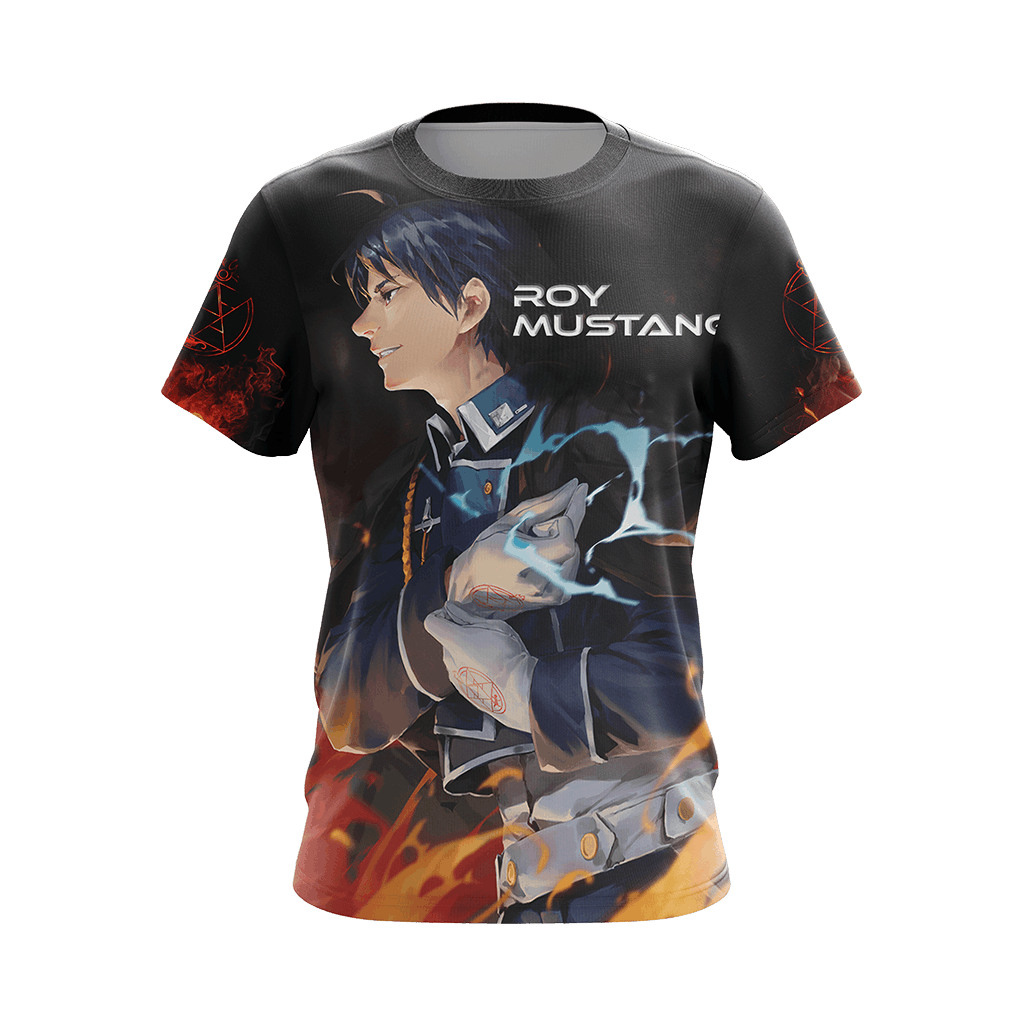 Fullmetal Alchemist Roy Mustang New Look Unisex 3D T-shirt