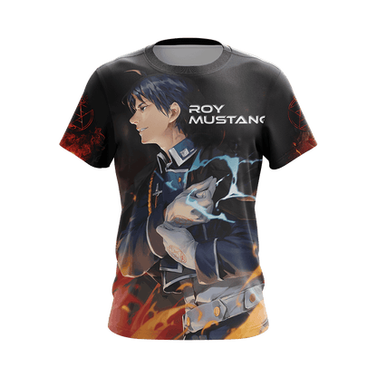 Fullmetal Alchemist Roy Mustang New Look Unisex 3D T-shirt
