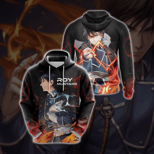 Fullmetal Alchemist Roy Mustang New Look 3D Hoodie