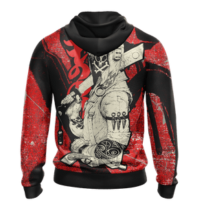 Princess Mononoke - Ashitaka New Style Unisex Zip Up Hoodie