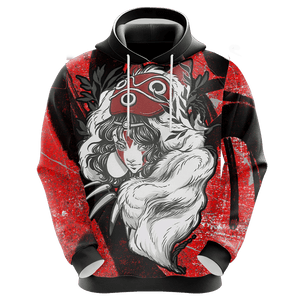 Princess Mononoke - Ashitaka New Style Unisex 3D Hoodie