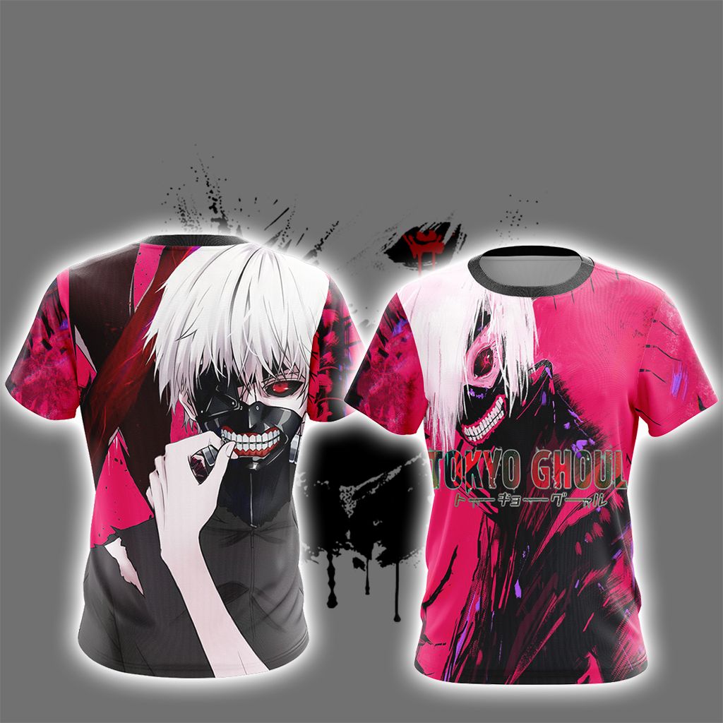 Tokyo Ghoul New Version Unisex 3D T-shirt