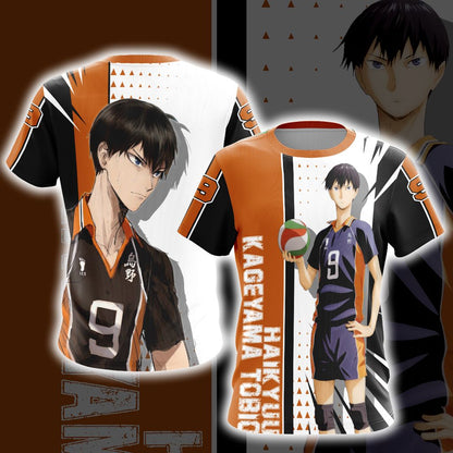 Haikyuu!! - Kageyama Tobio Unisex 3D T-shirt