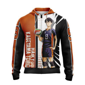 Haikyuu!! - Kageyama Tobio Unisex Zip Up Hoodie