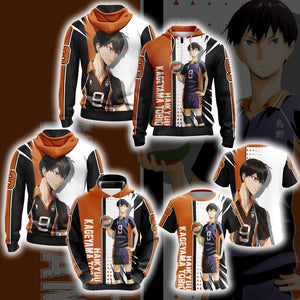 Haikyuu!! - Kageyama Tobio Unisex Zip Up Hoodie