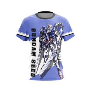 Mobile Suit Gundam Seed Unisex 3D T-shirt