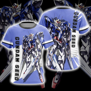 Mobile Suit Gundam Seed Unisex 3D T-shirt