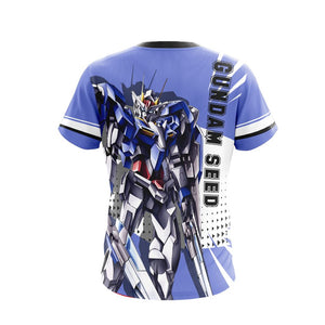 Mobile Suit Gundam Seed Unisex 3D T-shirt