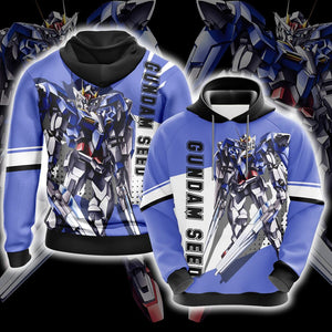 Mobile Suit Gundam Seed Unisex 3D Hoodie