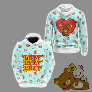 Rilakkuma Unisex 3D Hoodie