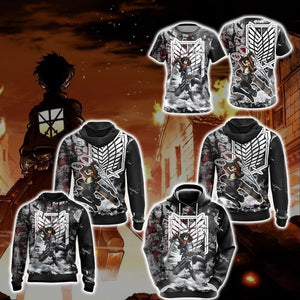 Attack On Titan Eren New Style 3D T-shirt