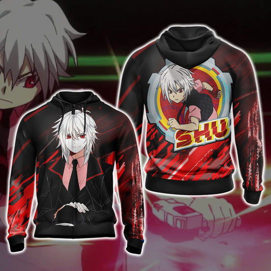 Beyblade Shu Zip Up Hoodie 4XL