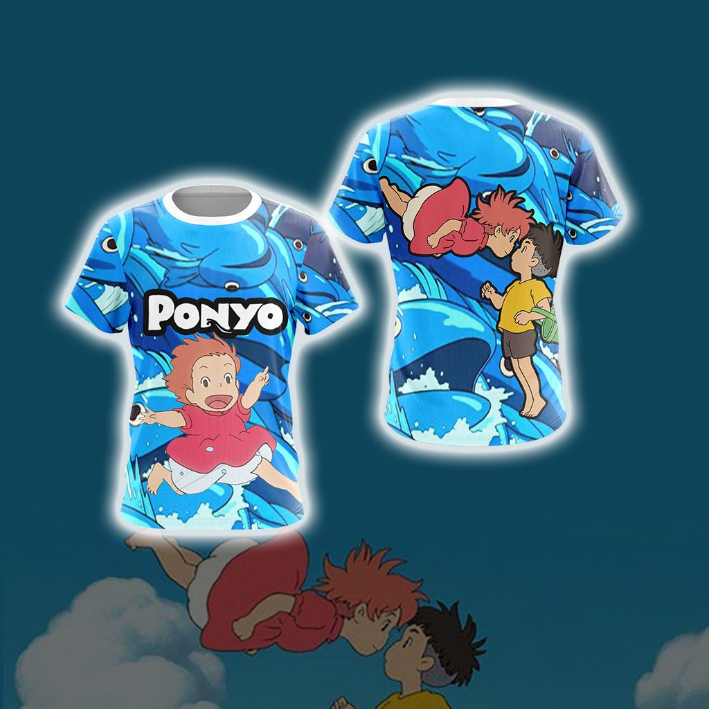 Ponyo New Style Unisex 3D T-shirt