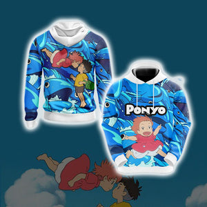 Ponyo New Style Unisex 3D Hoodie