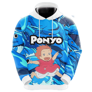 Ponyo New Style Unisex 3D Hoodie