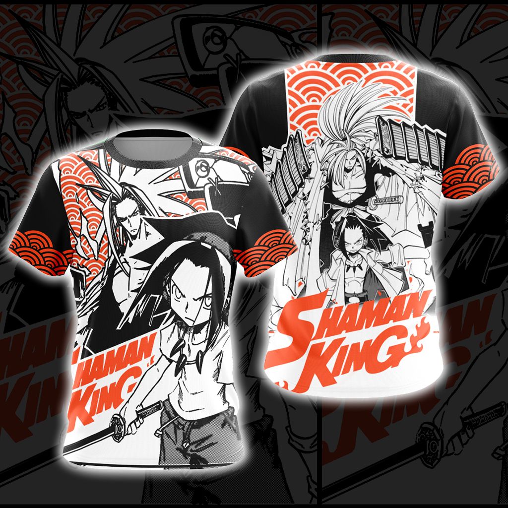 Shaman King Character Unisex 3D T-shirt T-shirt