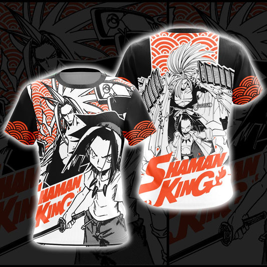 Shaman King Character Unisex 3D T-shirt