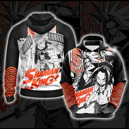 Shaman King Character Unisex 3D Hoodie