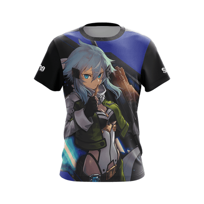 Sword Art Online - Sinon Unisex 3D T-shirt