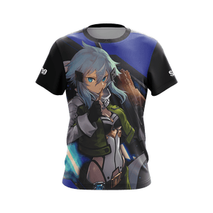 Sword Art Online - Sinon  Unisex 3D T-shirt