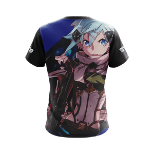 Sword Art Online - Sinon  Unisex 3D T-shirt