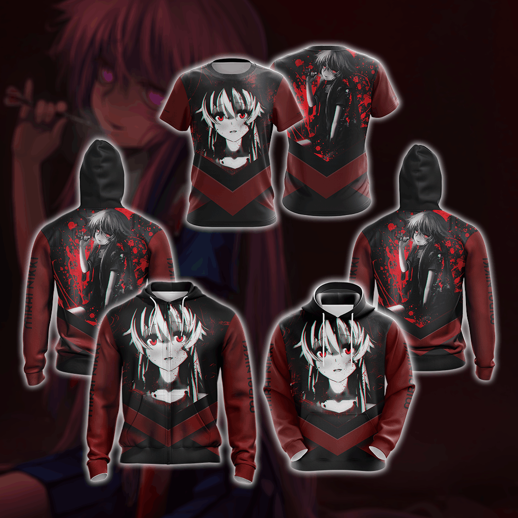 Future Diary Mirai Nikki New Style Unisex 3D T-shirt