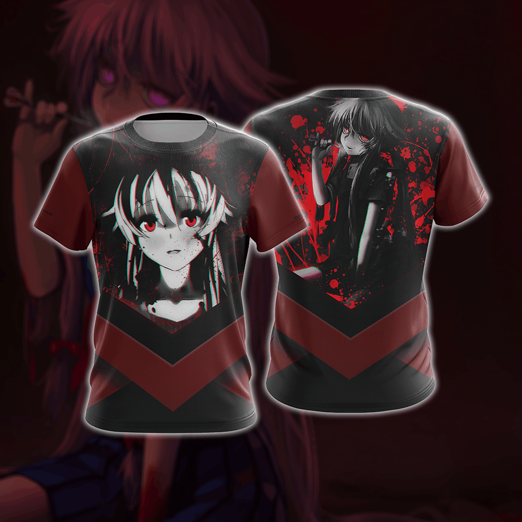 Future Diary Mirai Nikki New Style Unisex 3D T-shirt T-shirt