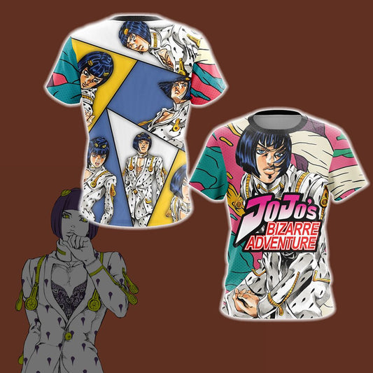 Jojo's Bizarre Adventure - Bruno Bucciarati  Unisex 3D T-shirt