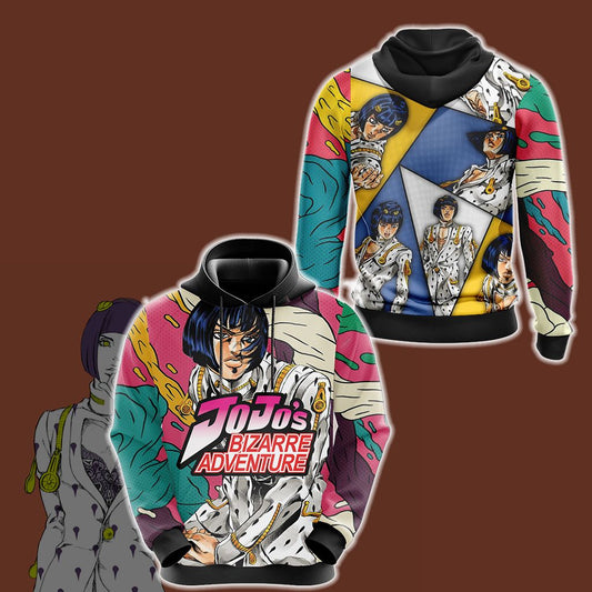 Jojo's Bizarre adventure - Bruno Bucciarati Unisex 3D Hoodie