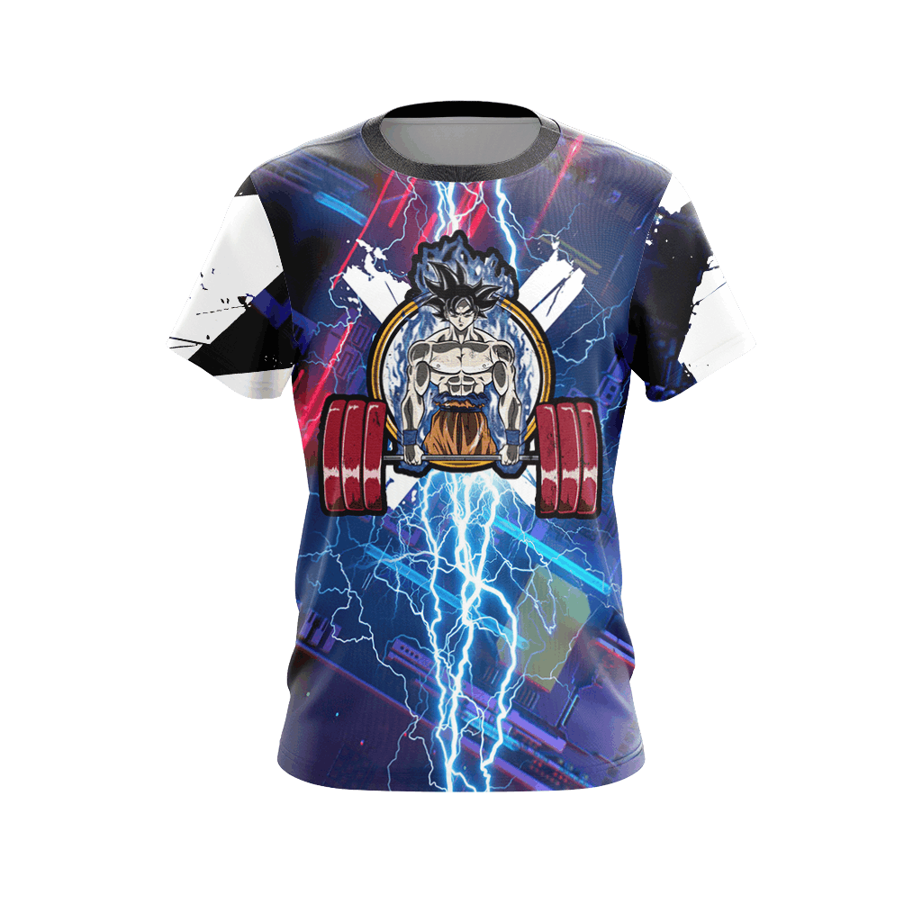 Dragon Ball In The Gym I'm Not Here To Talk Unisex 3D T-shirt