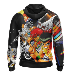 Yu Yu Hakusho -  Team Urameshi Unisex Zip Up Hoodie