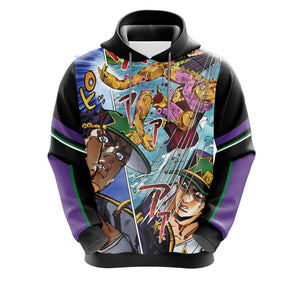 Jojo's Bizarre Adventure New Version Unisex 3D Hoodie