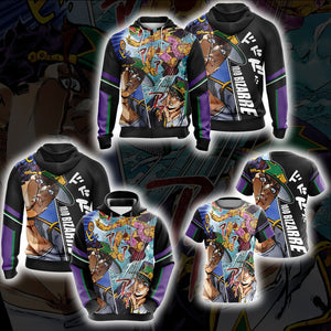 Jojo's Bizarre Adventure New Version Unisex 3D Hoodie