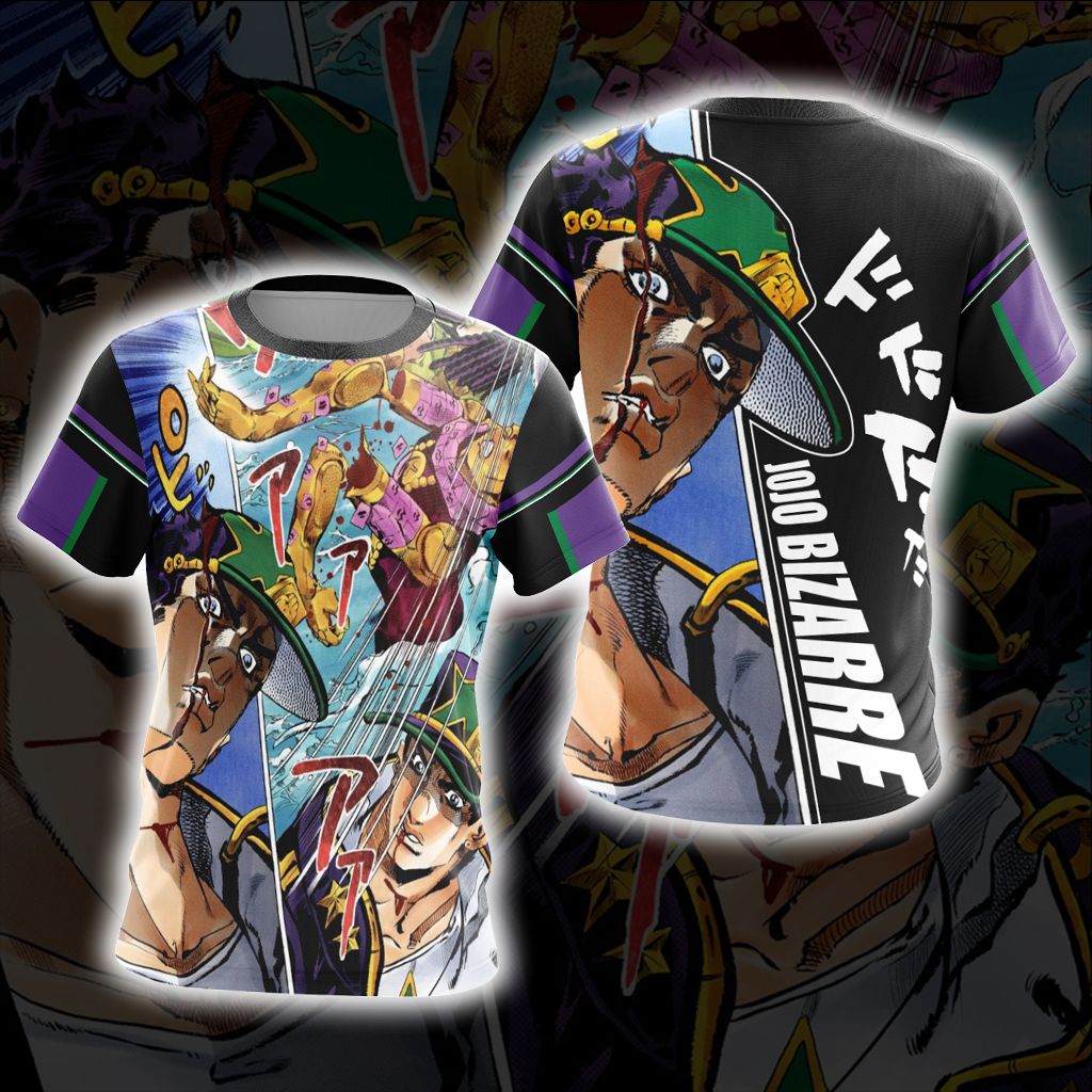 Jojo's Bizarre Adventure New Version Unisex 3D T-shirt T-shirt
