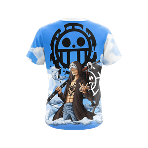 One Piece Trafalgar Law New Unisex 3D T-shirt